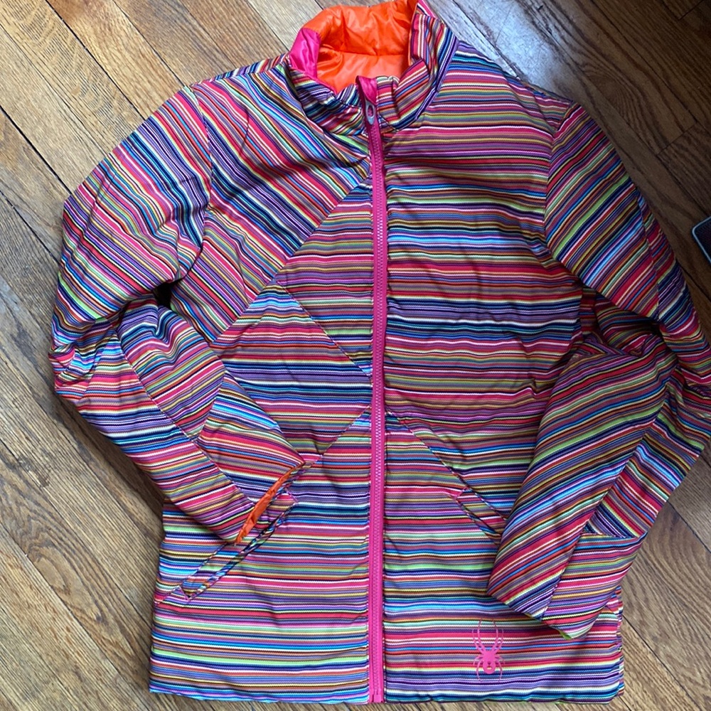 Spyder reversible ski jacket